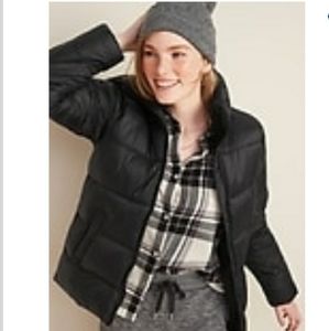 Frost-Free Zip-Front Puffer Jacket for Women